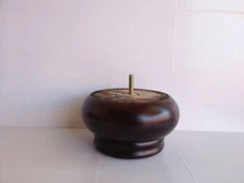 3 Inch Tall Wood Bun Leg/ Sofa /Chair/ Ottoman /Bed Feet  - Set of 4