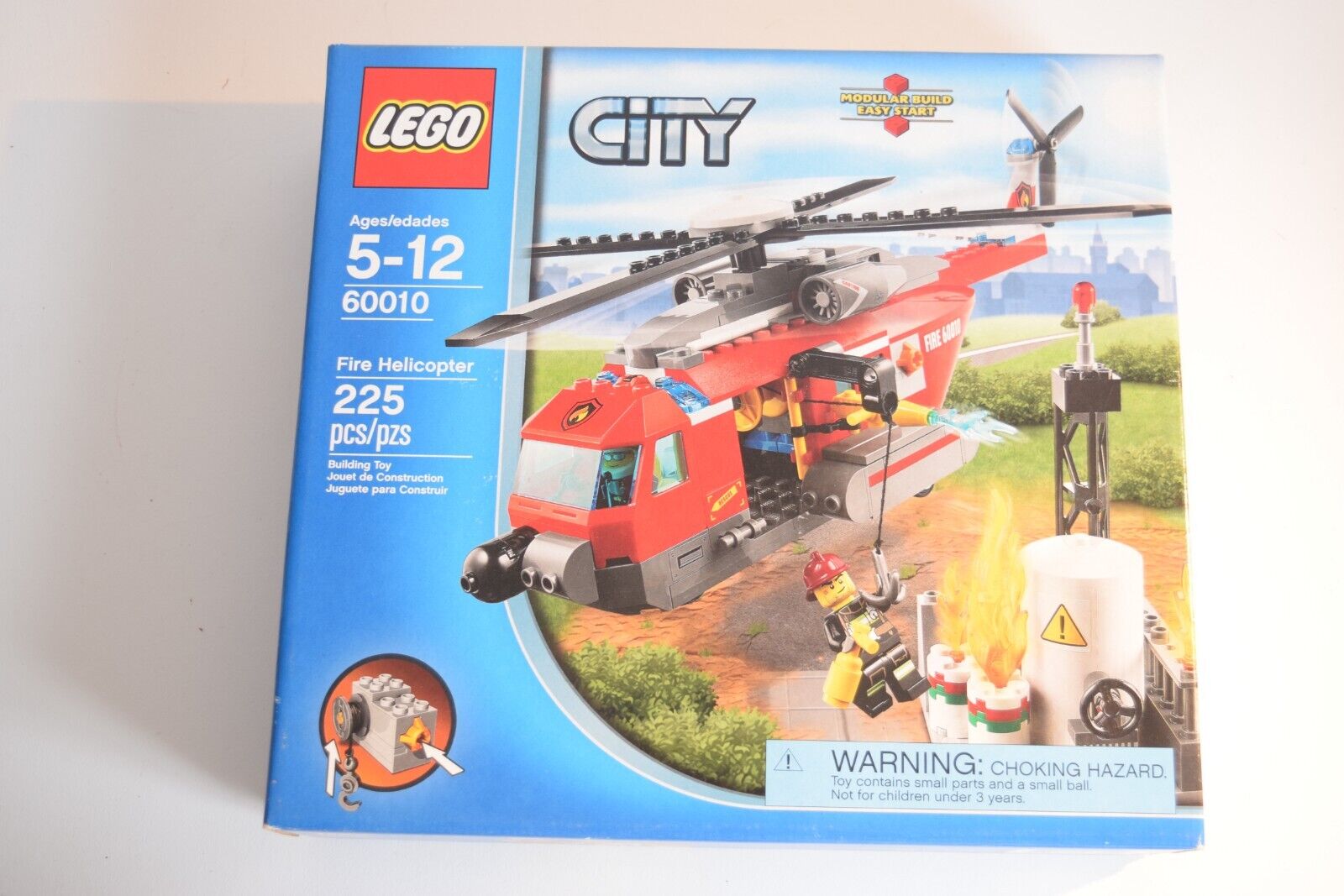 Lego City 60010 Fire Helicopter NEW retired unopened AA12