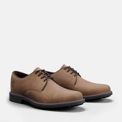 Timberland Stormbucks Men\'s 8.5 Brown‎ Nubuck Leather Waterproof Oxford Shoes Men main image 3