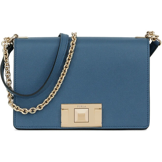 Furla Mimi Mini Blue Crossbody Purse B2136 | eBay