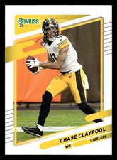 Chase Claypool 2021 Donruss #27 Pittsburgh Steelers Buy10get5FREE