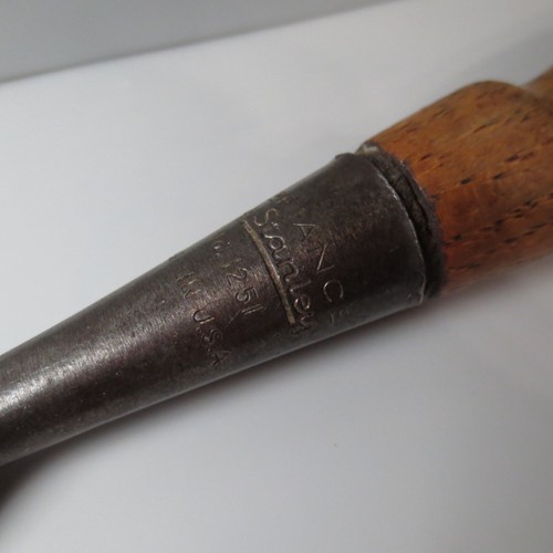 Stanley Defiance 1251 1" Beveled Socket Chisel Vintage Hand Tools Carpentry - 第 2/9 張圖片