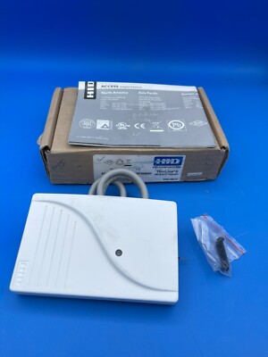 HID ThinLine II Prox Card Reader, 5395C5100 Beige, 2017 Stock, 125KHz, Used demo