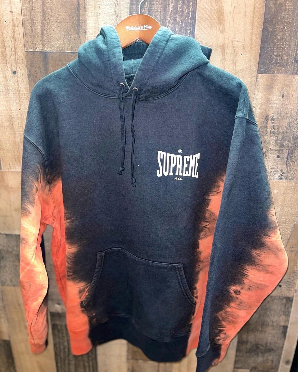 シュプリーム 21AW Bleached Hooded Sweatshirt M