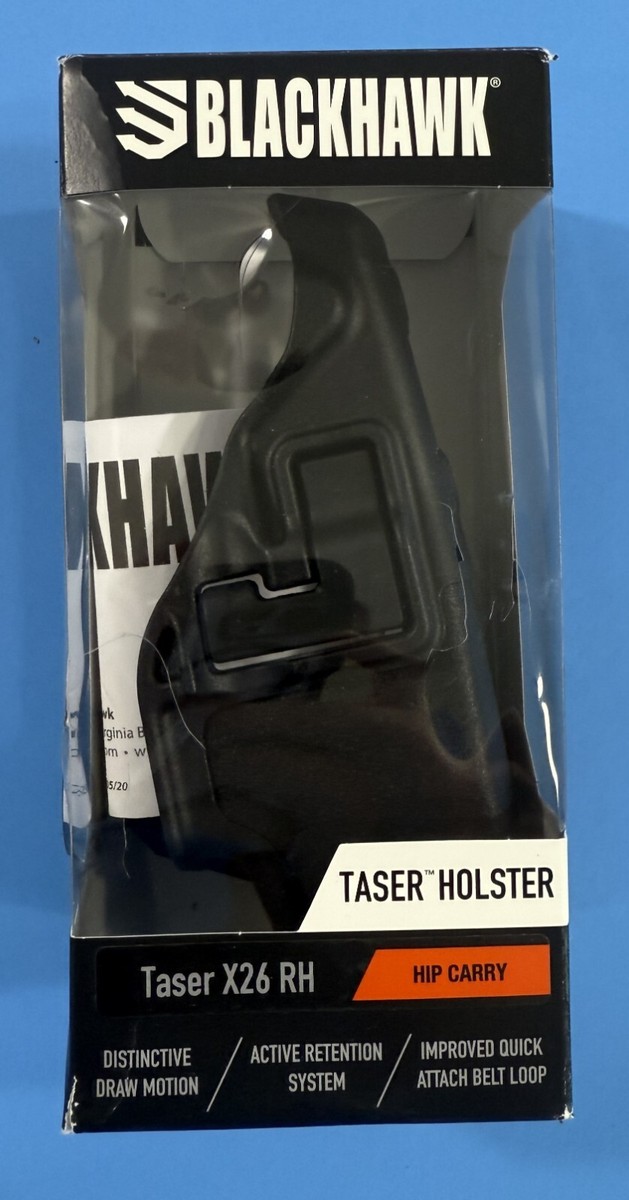Blackhawk SERPA L2D Taser Holster - Matte Black (44H015BK-R) for