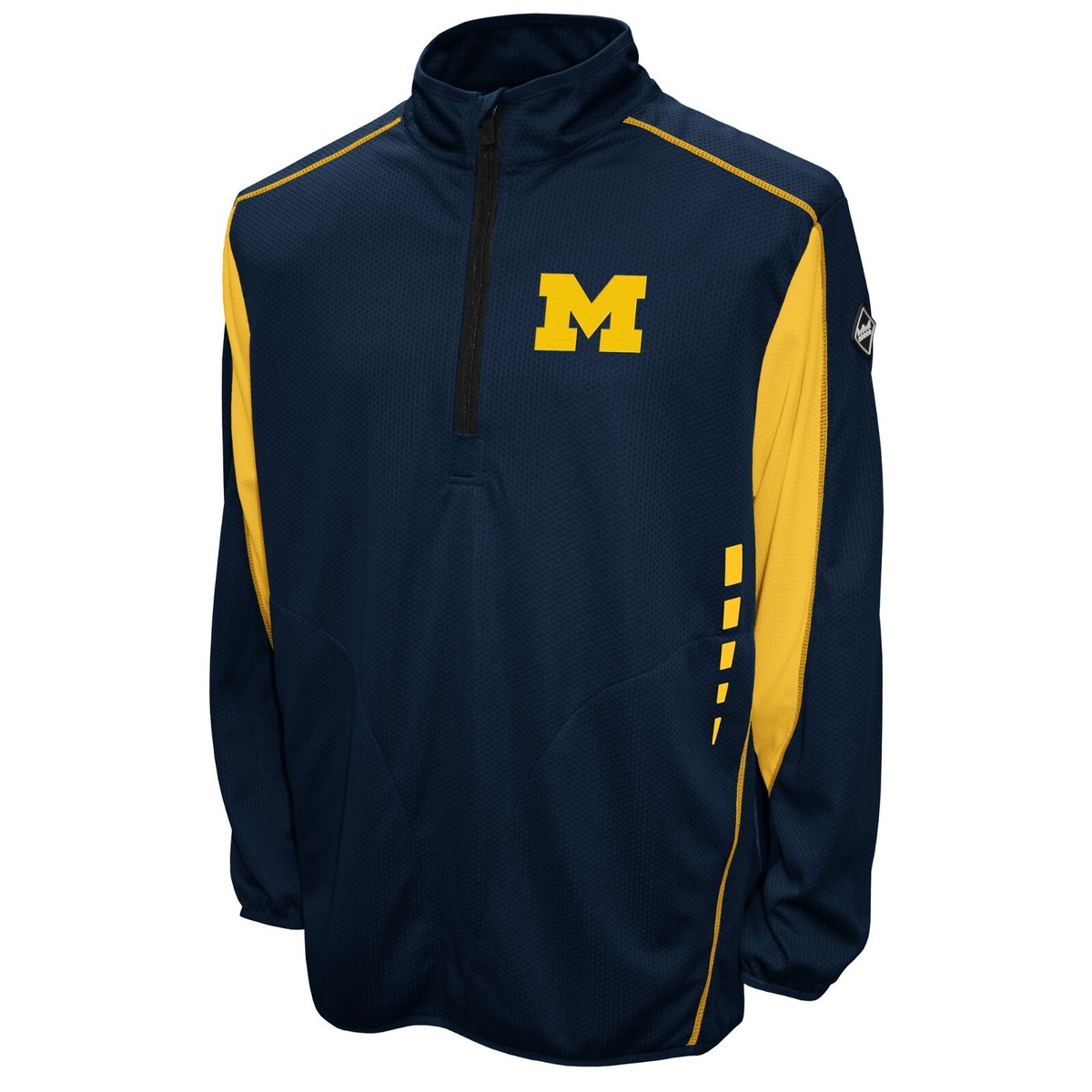 Michigan Wolverines Flex 1/4 Zip Jacket - Navy | eBay