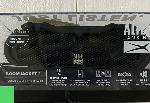 altec lansing boom jacket 2 pairing