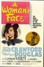 69374 A Woman Face Movie Joan Crawfor Melvyn Douglas Wall Decor Print Poster
