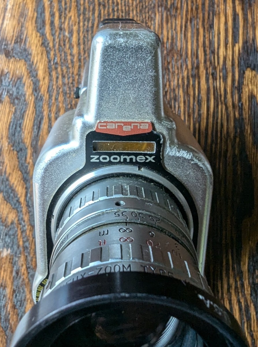 VINTAGE CARENA ZOOMEX 8MM MOVIE CAMERA | eBay