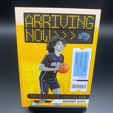 2023-24 NBA Hoops Winter #24 Anthony Black Arriving Now RC Orlando Magic