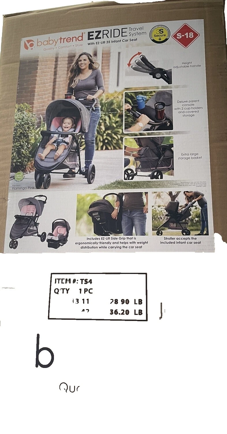 Sistema de viaje Negro Baby Trend Cochecitos