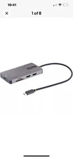 StarTech USB C Multiport Adapter Dual HDMI 100W Mini Dock New No Packaging