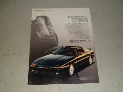 1989 TOYOTA SUPRA TURBO AD / ARTICLE