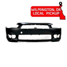 Front Bumper Bumper Cover For 2008-2015 Mitsubishi Lancer Wair Dam Holes. Phl