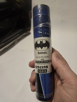 Batman Dc Comics Wall Border Prepasted Decorative 1 Rolls Of 5 Yrds York USA