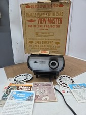 View Master 100 Deluxe Projector Sawyer  s - Tested - Works Great 