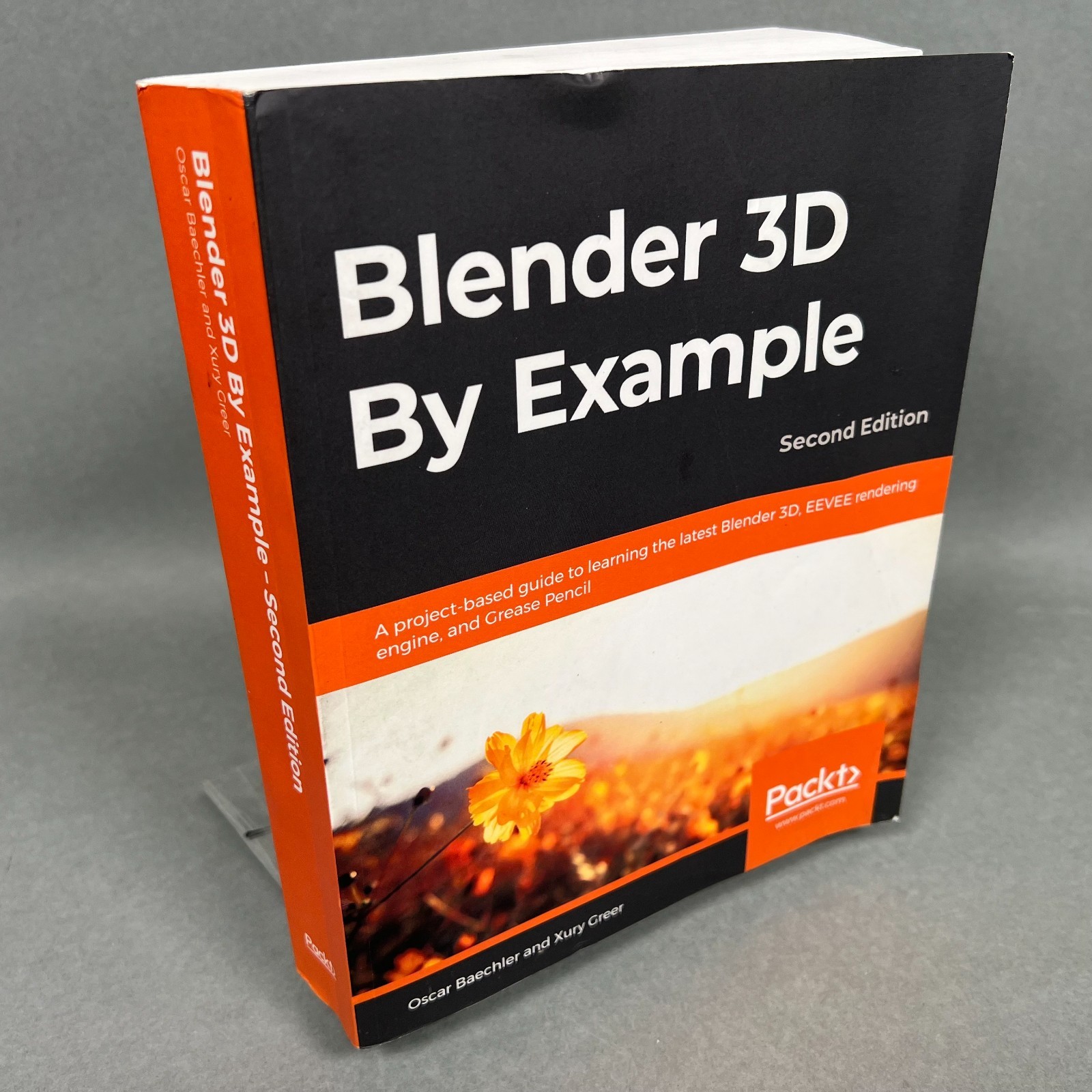 Blender 3D By Example, 2nd Ed. EEVEE Grease Pencil by Baechler; Greer  VERY GOOD
