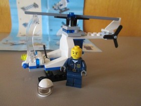 Lego City 30226 Police Helicopter w/Mini Fig & Instructoions