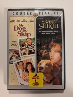 Brand New SEALED! Double Feature: My Dog Skip/Saving Shiloh (DVD) Gerald McRaney