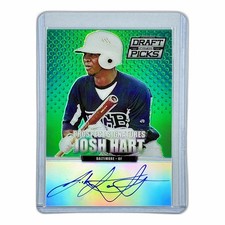 Josh Hart Prospect Signatures Green Prizms Auto 2013 Prizm Draft Picks #39