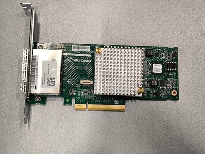 Microsemi HBA 4-Port 12G MiniSASHD Adapter - Gebraucht, Funktioniert