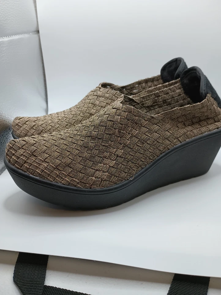 Zapato Steve Madden Betsi Estilo Boho Mujer Talla 7 Tejido Elástico Foto 2 de 4