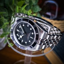Tudor Heritage Black Bay Steel “Monochrome” | 79730 | 41mm on Jubilee 7