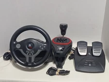 Subsonic Superdrive SV200 Racing Wheel,Pedals, thrustmaster Shifter  Xbox,PC,PS