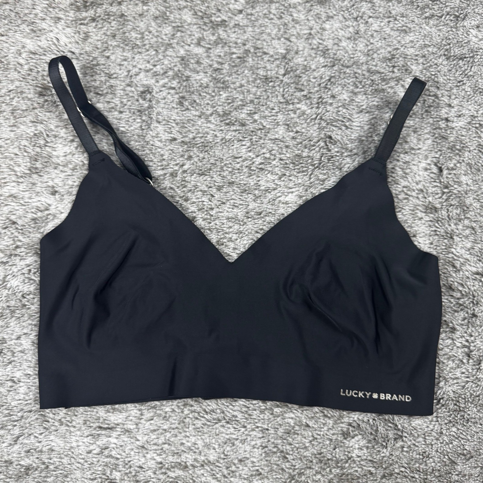 Lucky Brand Bralette Women's Medium Black