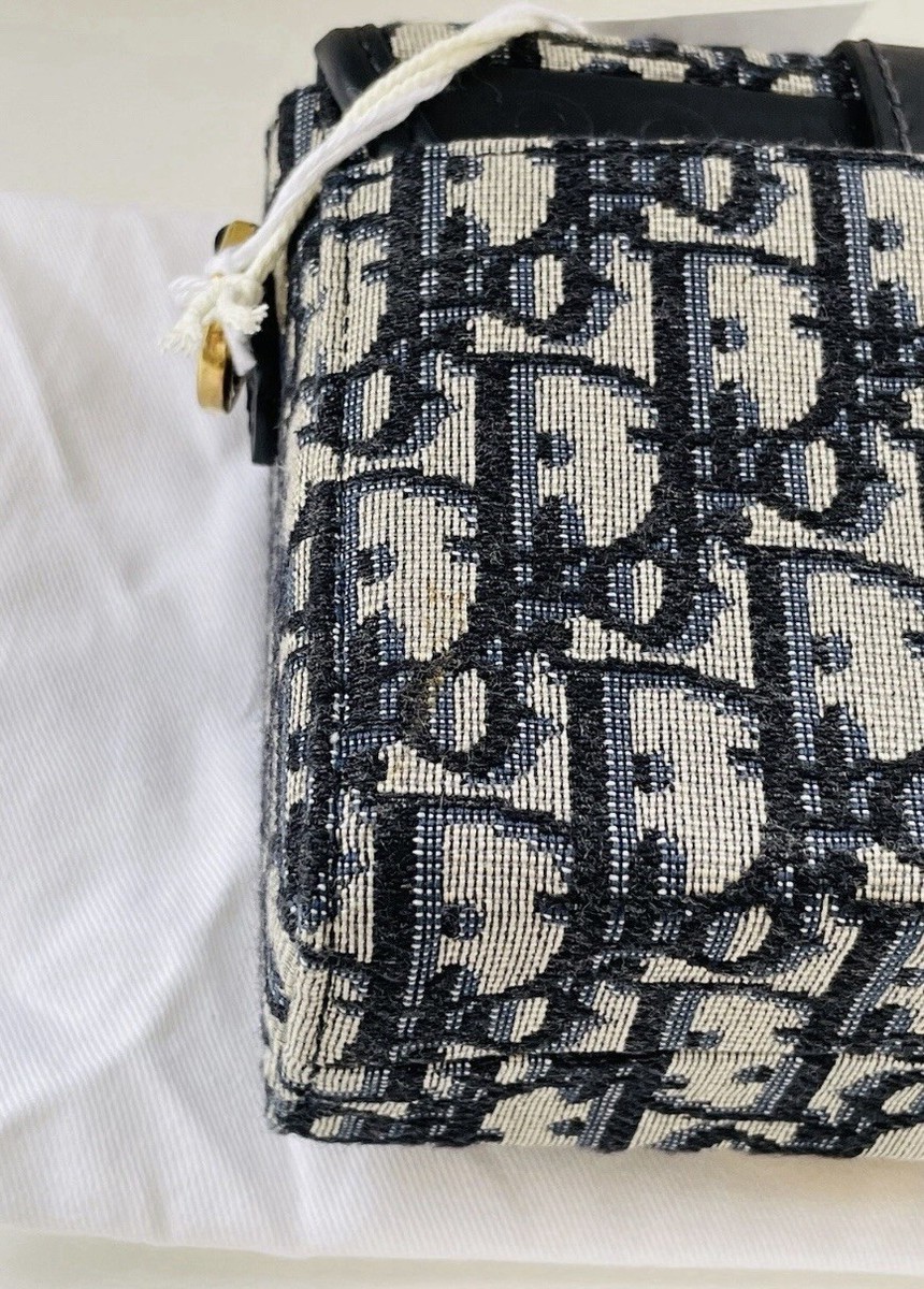 Christian Dior 30 Montaigne Box Oblique Jacquard Cross Body Bag