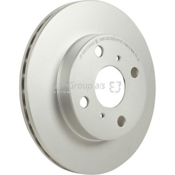 JP Group 2X Bremsscheiben Vorne Ø235 BelüFtet FüR Toyota Yaris SCP1_ NLP1_-image