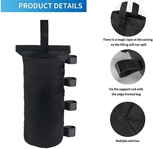 Heavy Duty Weight Bags 150LBS for Pop Up Tent 4 Pack