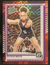 2025-26 Panini Donruss Optic Olivia Miles Rated Prospect Red Parallel 101/125