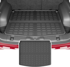 powoq Cargo Mat Compatible with 2017-2025 Jeep Compass TPE Rear Trunk Mat Cargo