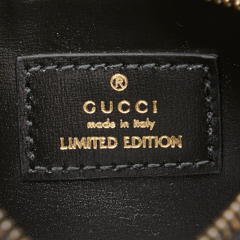 Gucci Python Card Case Fragment Case 699349 Black… - image 8