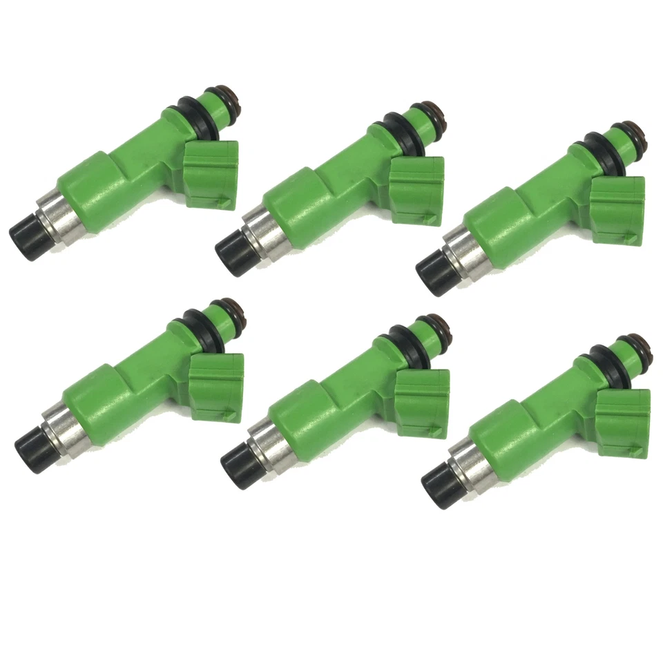 Set of 6 Fuel Injectors 16611-AA740 For Legacy Outback 10-14 Tribeca 08-14 3.6L Foto 3 de 4