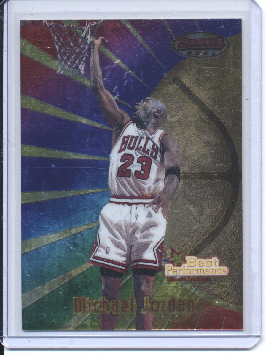 Michael Jordan 1997 Bowman's Best #96 Best Performance