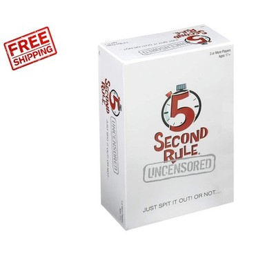 5 Second Rule Uncensored: The Quick-Paced Adult Game for Side-Splitting Laughter