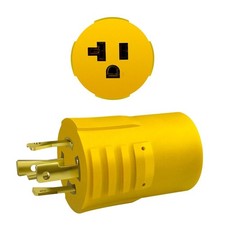 NEMA Locking L14-30P to 5-15R/5-20R Compact 120V 30 Amp to 120V 20Amp