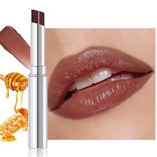 Nude Brown Honey Tinted Lip Stain Lip Balm Lip Gloss Lipstick, Sheer Hydratin...