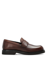JIMMY CHOO Buff Mocha Loafers New  Authentic