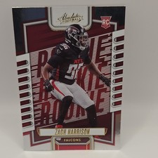 Panini Absolute 2023 Rookies Zach Harrison RC #180 Atlanta Falcons Base