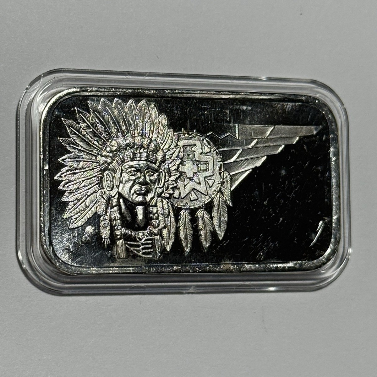 コレクション The Pueblo Chieftain one troy ounce 1 oz One Troy Ounce USA American Buffalo .999 Fine Copper Bar