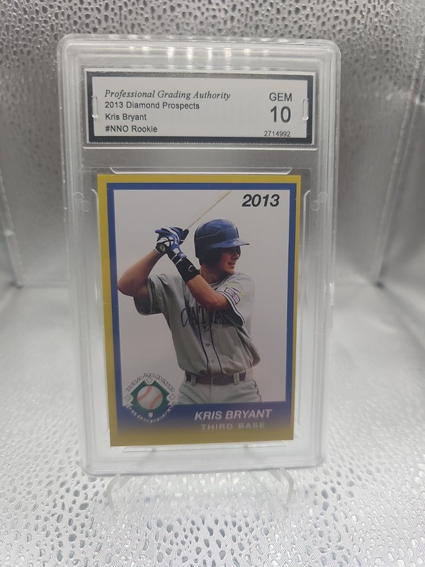 kris bryant NNO Rookie Card Gem 💎 MINT  10