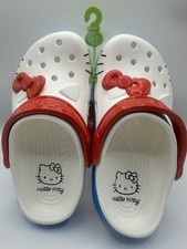 CROCS x Hello Kitty Kid's Classic Clog big Kids J2 / Women&rsquo;s 4