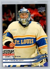 2025-26 Upper Deck #404 Joel Hofer St. Louis Blues