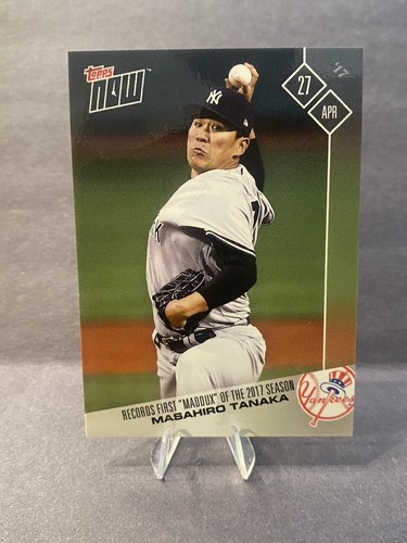 2017 Topps Now 89 Masahiro Tanaka