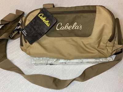 Cabela's Catch-All Gear Bag Tan Weather Resist Hunting Fishing Camping 6 Pockets