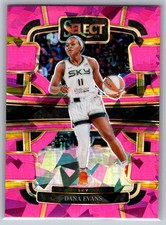 2024 Select WNBA Dana Evans Pink Ice #73 Chicago Sky