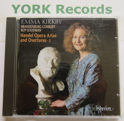 HANDEL - Opera Arias & Overtures 2 EMMA KIRKBY - Excellent Condition CD Hyperion